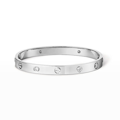 [Luxe Jewelry] LOVE BRACELET 6.1MM 4 DIAMONDS