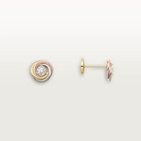 [Luxe Jewelry] TRINITY STUD DIAMOND EARRINGS