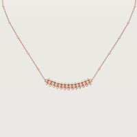 [Luxe Jewelry] CLASH  SMALL FULL DIAMOND NECKLACE