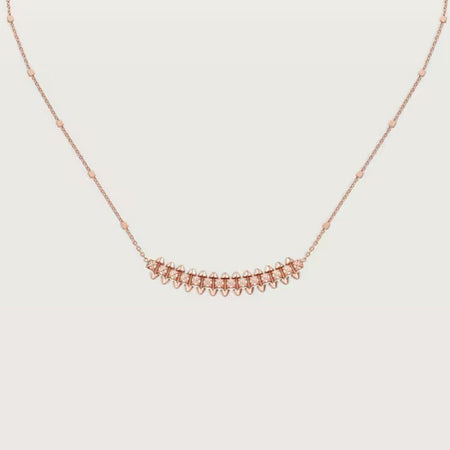 [Luxe Jewelry] CLASH  SMALL FULL DIAMOND NECKLACE