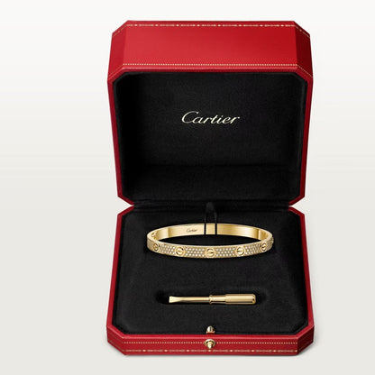 [Luxe Jewelry] LOVE BRACELET 4.8MM DIAMOND-PAVED