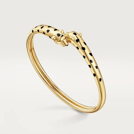 [Luxe Jewelery] Panthère & LOVE  & JUSTE  Diamond Bracelet Stack Set