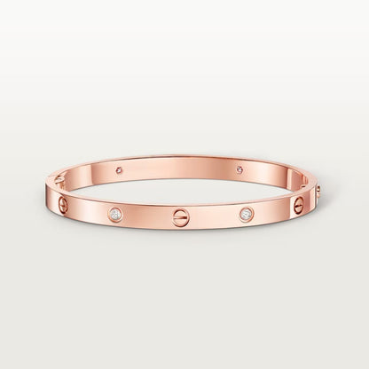 [Luxe Jewelry] LOVE BRACELET 4.8MM 4 DIAMONDS