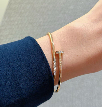 [LUXE]JUSTE ブレスレット 2.5mm ダイヤモンド 新作