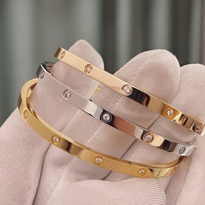 [Luxe Jewelry] LOVE BRACELET 3.65MM 10 DIAMONDS