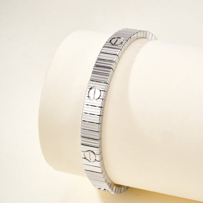 [Luxe Jewelery] Clover 5-Motif & LOVE Unlimited Bracelet Set