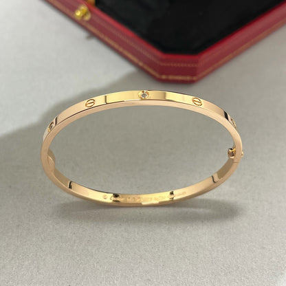 [Luxe Jewelry] LOVE BRACELET 3.65MM 6 DIAMONDS