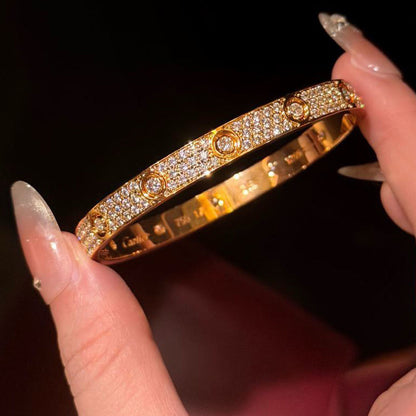 [Luxe Jewelery]Love & Juste Statement Bracelet Trio Stack Set
