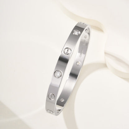 [Luxe Jewelry] LOVE BRACELET 6.1MM 4 DIAMONDS