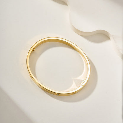 [Luxe Jewelry] LOVE BRACELET 6.1MM 4 DIAMONDS