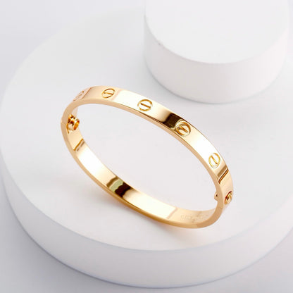 [Luxe Jewelry] LOVE BRACELET 6.1MM NO DIAMONDS