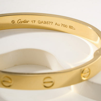 [Luxe Jewelry] LOVE BRACELET 6.1MM NO DIAMONDS