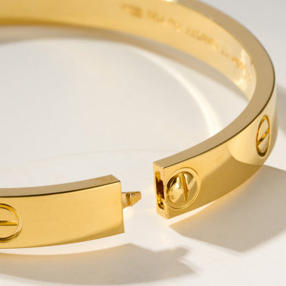 [Luxe Jewelry] LOVE BRACELET 6.1MM NO DIAMONDS