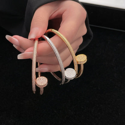 [Luxe Jewelry] JUSTE BRACELET 3.5MM ALL DIAMONDS