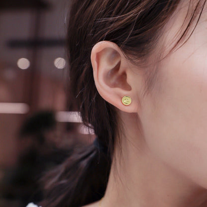[Luxe Jewelry] LOVE EARRINGS 7.2MM