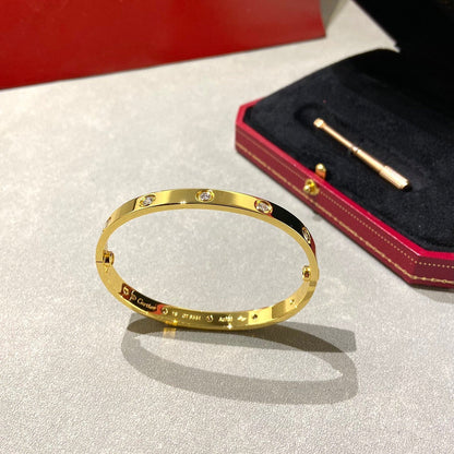 [Luxe Jewelry] LOVE BRACELET 6.1MM 10 DIAMONDS