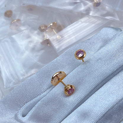[Luxe Jewelry] DAMOUR PING DIAMOND EARRINGS