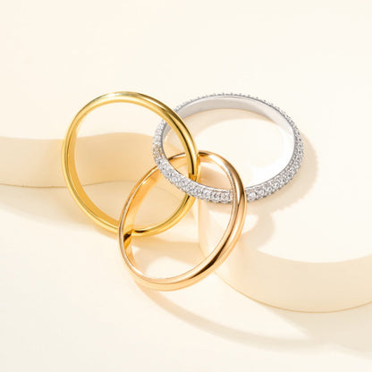 [Luxe Jewelry] TRINITY 2.5MM RING COLLECTION