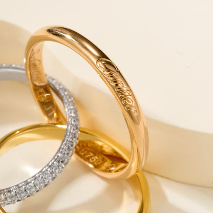 [Luxe Jewelry] TRINITY 2.5MM RING COLLECTION