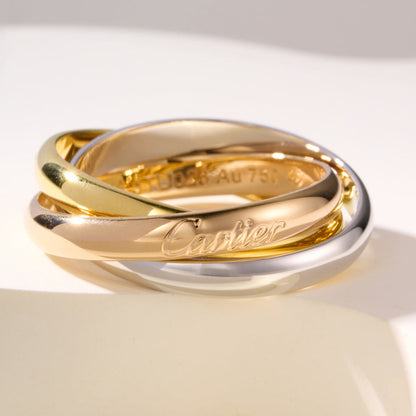 [Luxe Jewelry] TRINITY 3.2MM RING COLLECTION
