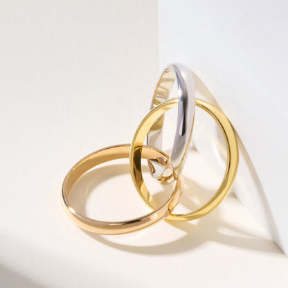[Luxe Jewelry] TRINITY 2.5MM RING COLLECTION
