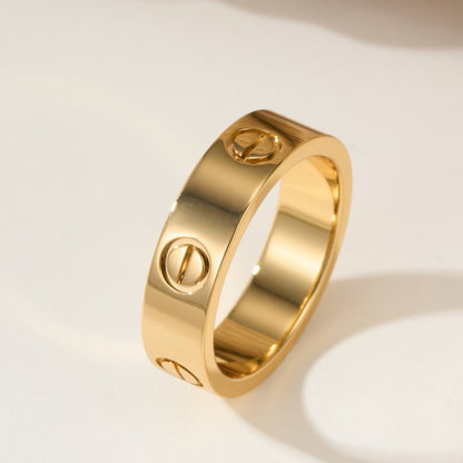 [Luxe Jewelry] LOVE RING 5.5MM NO DIAMOND