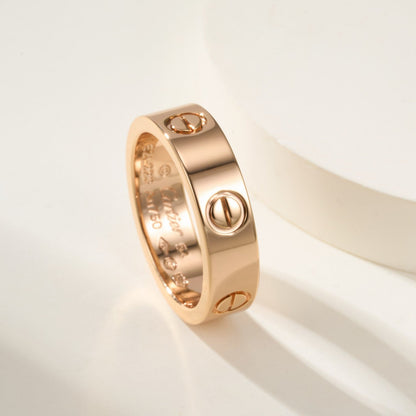 [Luxe Jewelry] LOVE RING 5.5MM NO DIAMOND