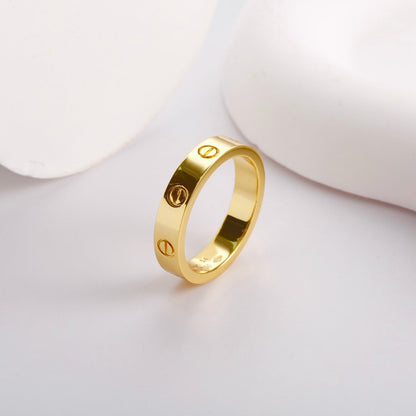 [Luxe Jewelry] LOVE RING 3.6 MM NO DIAMOND