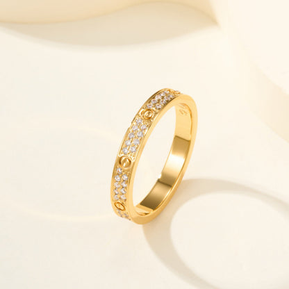 [Luxe Jewelry] LOVE RING 2.65MM DIAMOND