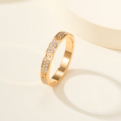 [Luxe Jewelry] LOVE RING 2.65MM DIAMOND