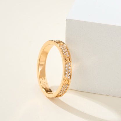 [Luxe Jewelry] LOVE RING 2.65MM DIAMOND