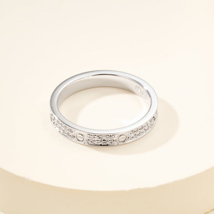 [Luxe Jewelry] LOVE RING 2.65MM DIAMOND