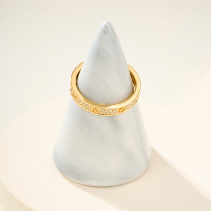 [Luxe Jewelry] LOVE RING 2.65MM DIAMOND