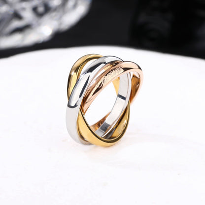 [Luxe Jewelry] TRINITY 3.2MM RING COLLECTION