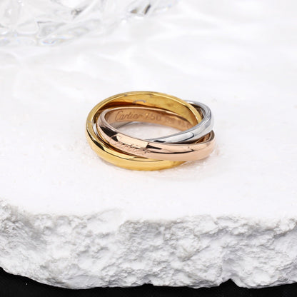 [Luxe Jewelry] TRINITY 3.2MM RING COLLECTION