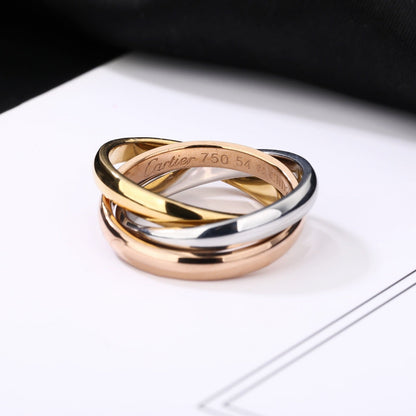 [Luxe Jewelry] TRINITY 3.2MM RING COLLECTION