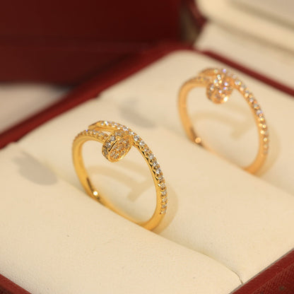 [Luxe Jewelry] JUSTE 1.8MM FULL DIAMOND RING