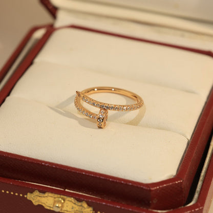 [Luxe Jewelry] JUSTE 1.8MM FULL DIAMOND RING