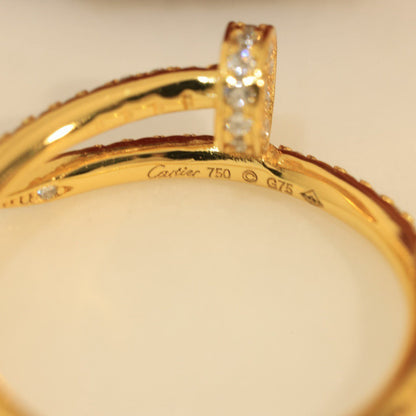 [Luxe Jewelry] JUSTE 1.8MM FULL DIAMOND RING