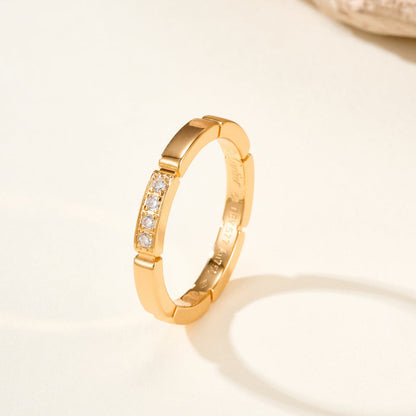 [Luxe Jewelry] MAILLON PANTHERE 4 DIAMOND RING