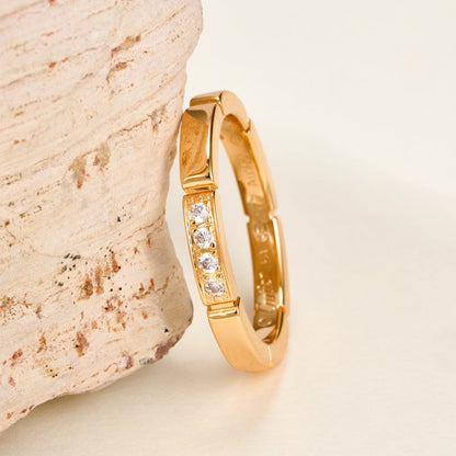 [Luxe Jewelry] MAILLON PANTHERE 4 DIAMOND RING