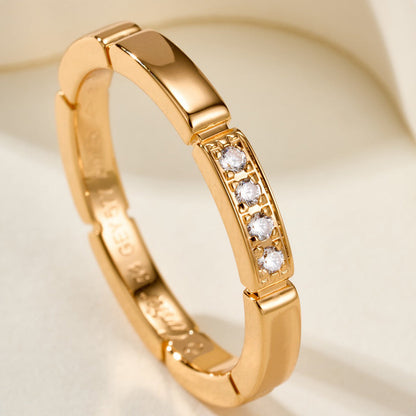 [Luxe Jewelry] MAILLON PANTHERE 4 DIAMOND RING