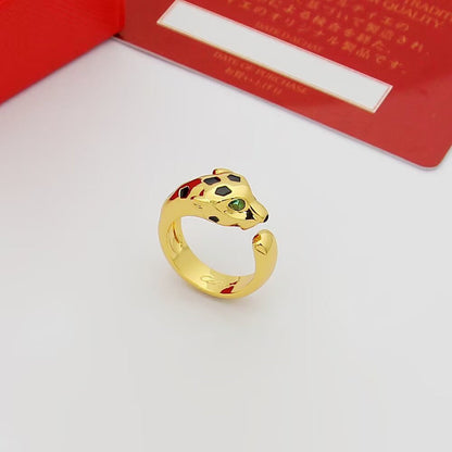 [Luxe Jewelry] PANTHERE SPOTTED MEDIUM RING