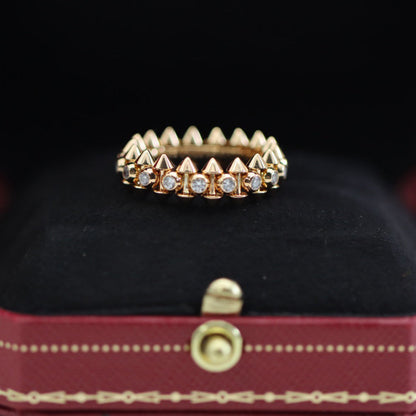 [Luxe Jewelry] CLASH 6.8MM DIAMOND MEDIUM RING