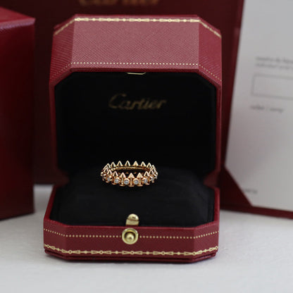 [Luxe Jewelry] CLASH 6.8MM DIAMOND MEDIUM RING