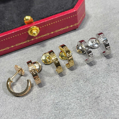 [Luxe Jewelry] LOVE EARRINGS 2.65 MM NO DIAMOND SMALL