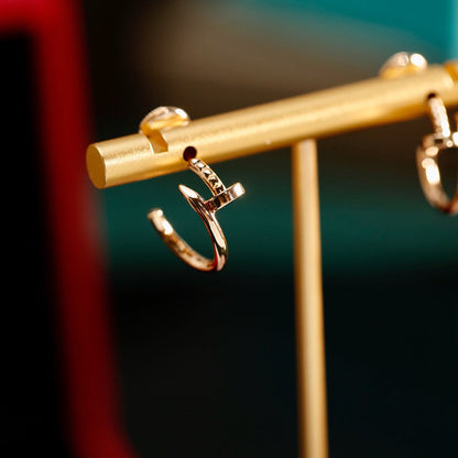 [Luxe Jewelry] JUSTE NO DIAMOND SMALL EARRINGS