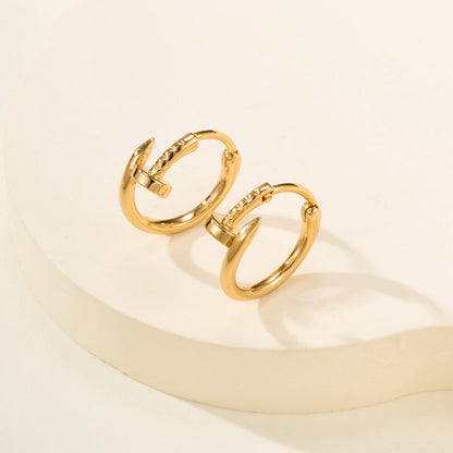 [Luxe Jewelry] JUSTE NO DIAMOND MINI EARRINGS
