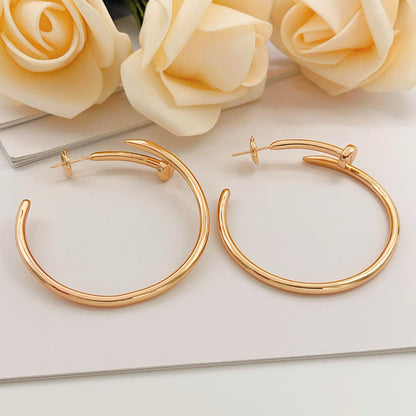 [Luxe Jewelry] JUSTE NO DIAMOND LARGE EARRINGS