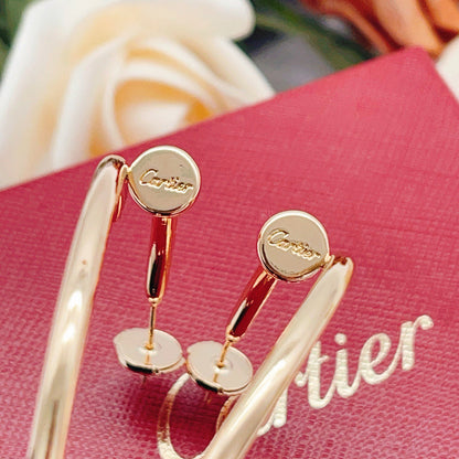 [Luxe Jewelry] JUSTE NO DIAMOND LARGE EARRINGS